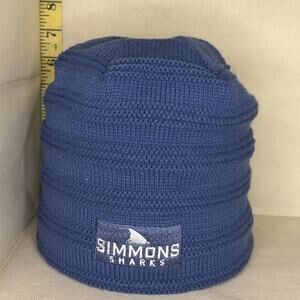 Simmons sharks SCREAMER Blue BEANIE